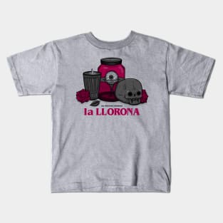 la LLORONA - the WEEPING WOMAN Kids T-Shirt